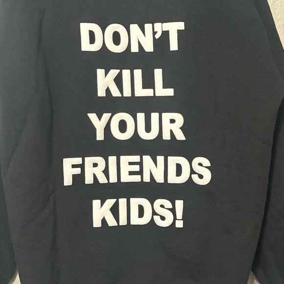 REVENGE 'DON'T KILL YOUR FRIENDS KIDS' BLACK HOODIE XXXTENTACION XL 2024 IN HAND - Picture 7 of 10